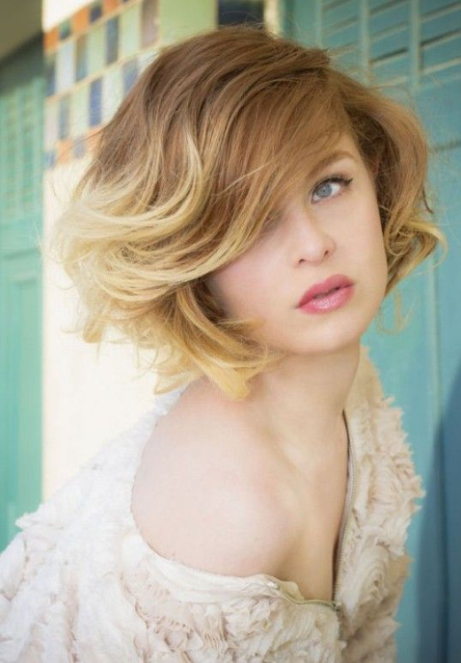Awesome-short-Ombre-Bob-Haircut-with-Bangs
