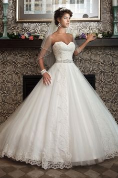Beautiful cinderella wedding dresses