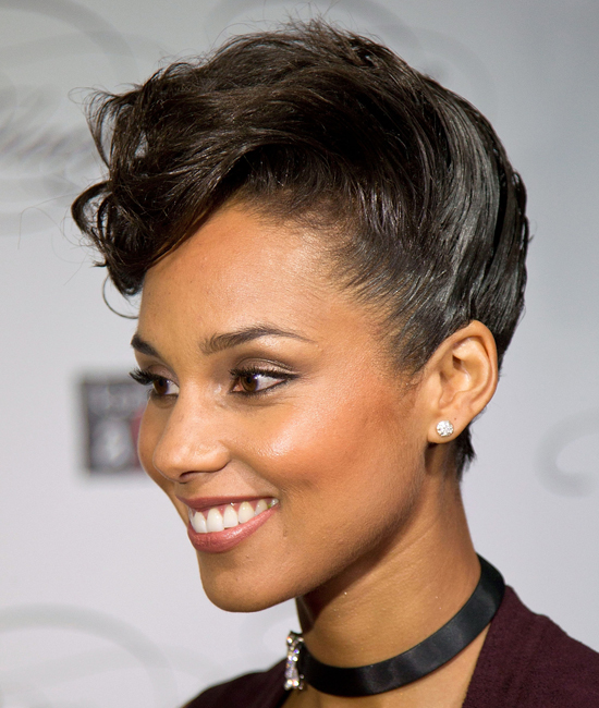 Black Updo Hairstyles for Short Hair
