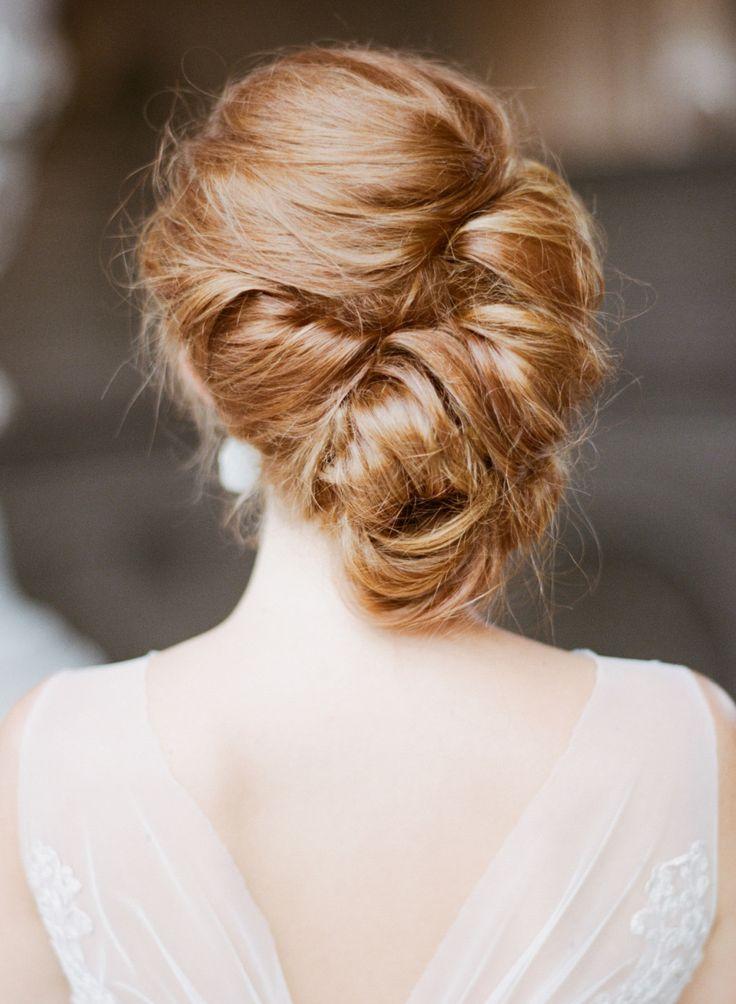 Chic-Wedding-Updo-Hairstyles-Weddings-Guests-Brown-Hair-Color-Beads-Braids-Bridesmaid-Ideas-Delightful-Dress-Inspiration-Updos