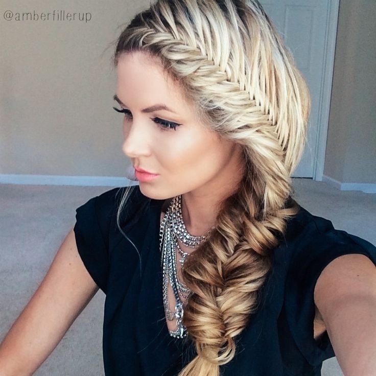 French-Fishtail-Hairstyle-for-Women