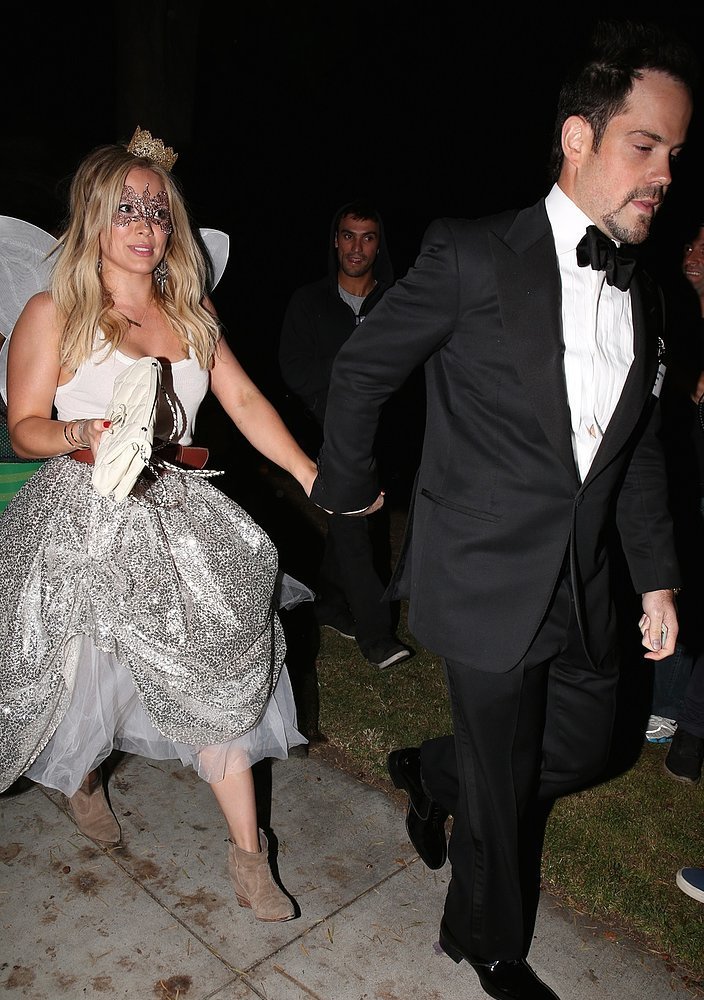 Hilary Duff and Mike Comrie as the Tooth Fairy and Her Escort
