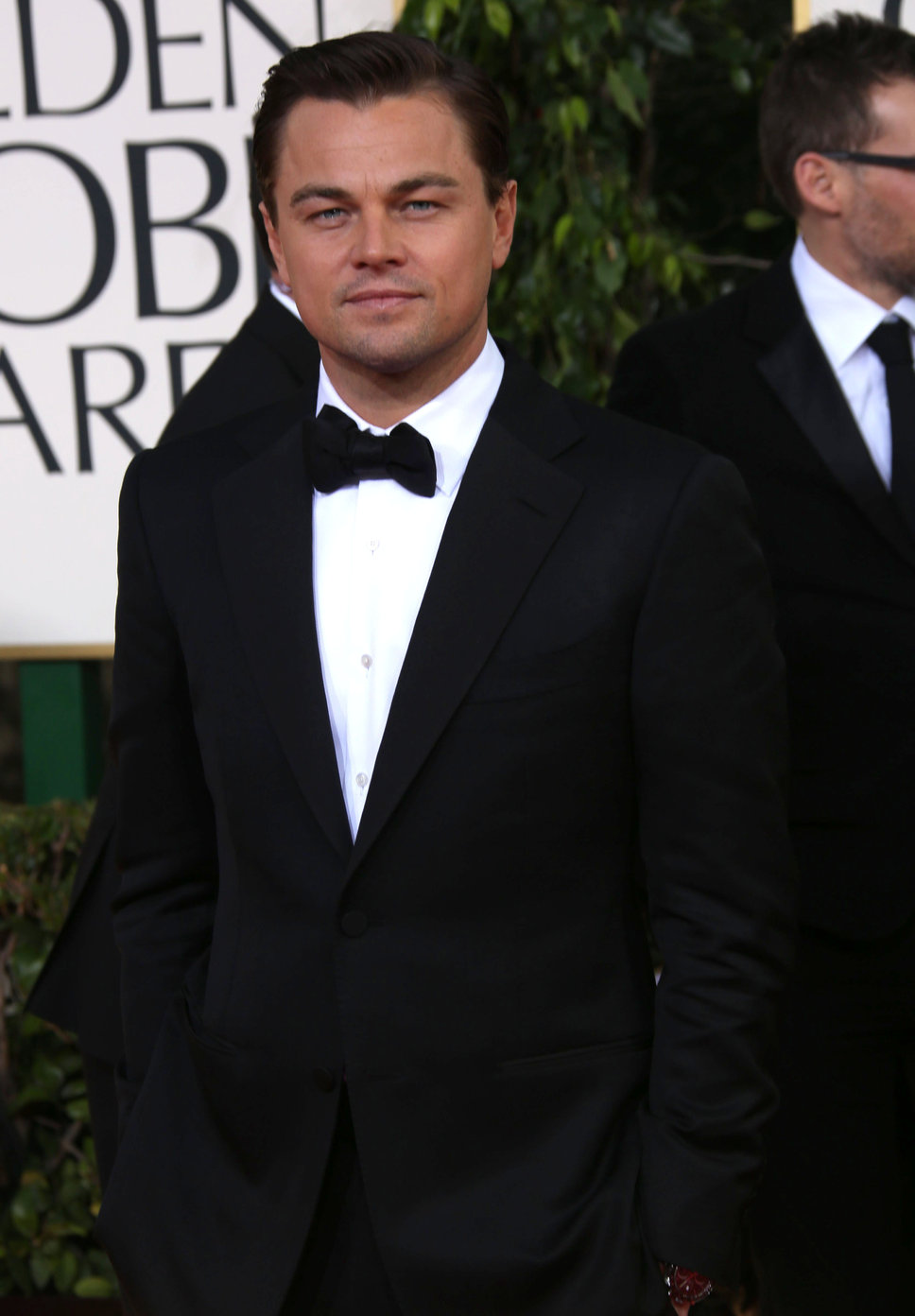 Leonardo DiCaprio black tuxedo