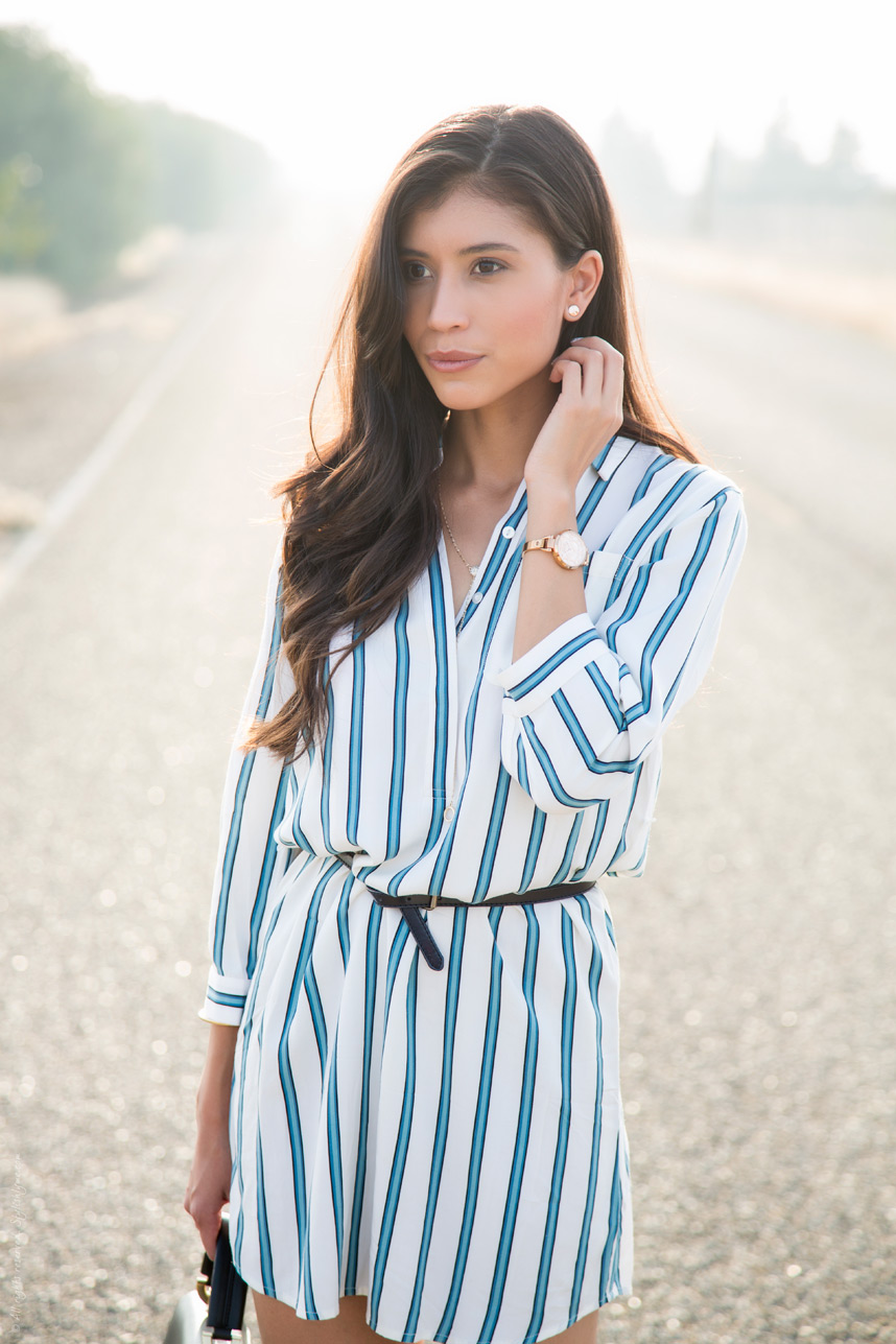Striped-Shirt-Dress-for-Fall
