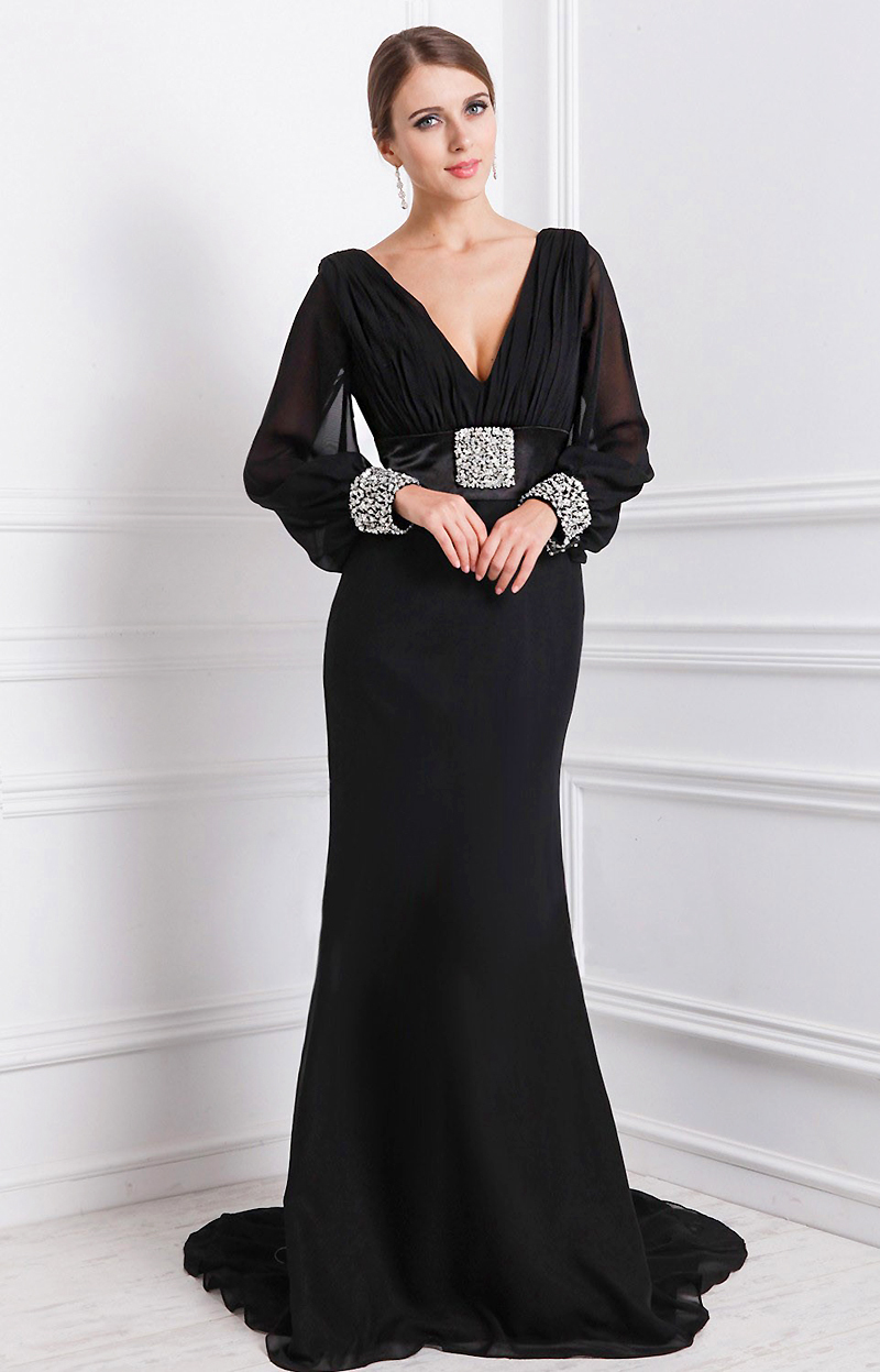 black_sweetheart_strapless_sexy_long_high_low_unique_prom_dress