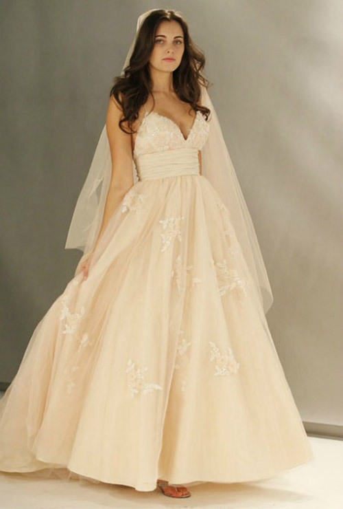 blush-wedding-dress-cheap