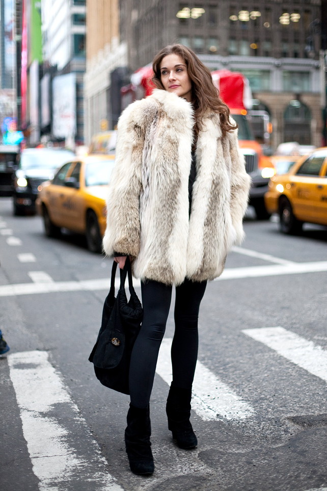 fur street fashion