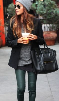 leather pants outfit