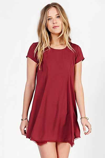 red tunic dresses