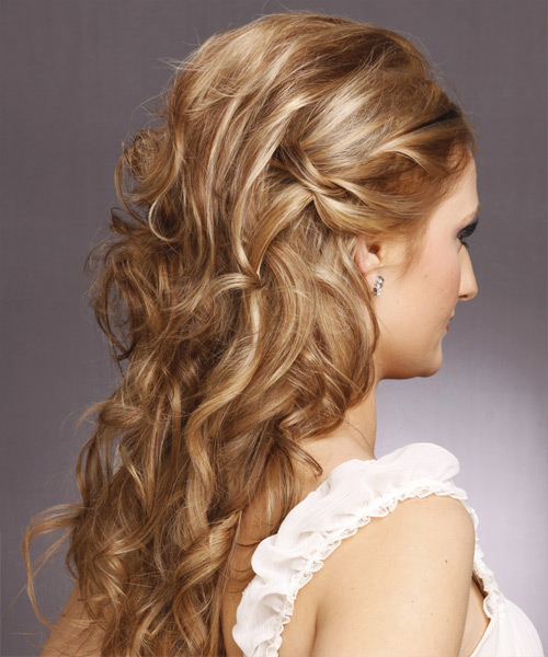 Classic Half Up Curly Hairstyles