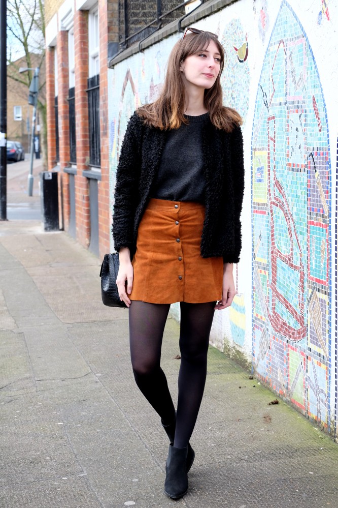 Lovely Suede Skirts