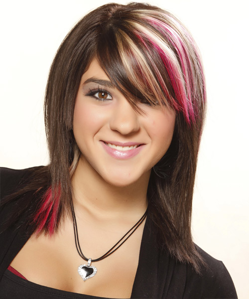 Straight-Medium-Hairstyles-with-Color