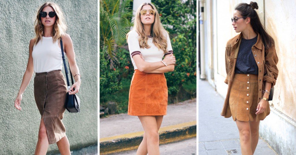 Stylish Ways To Wear Suede Skirts Ohh My My