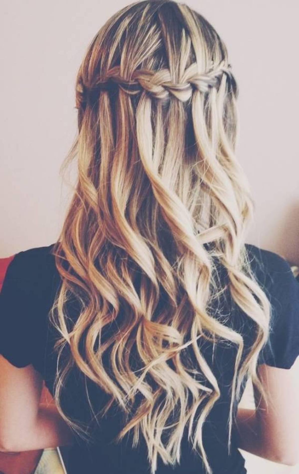 how-to-make-cute-hairstyles-waterfall-braid