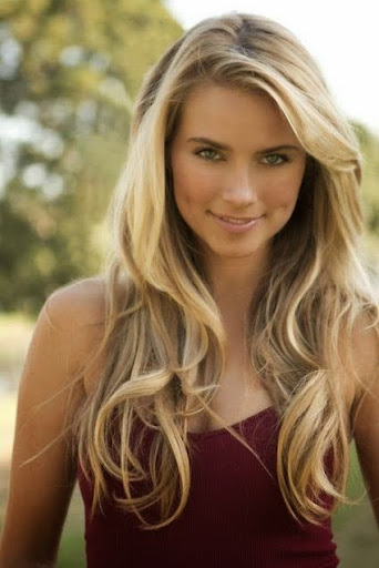long golden blonde hairstyles images