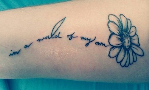 Beautiful Inspirational Quote Tattoos