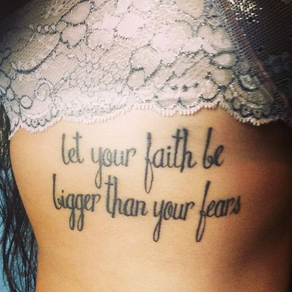 Coolest Inspirational Quote Tattoos