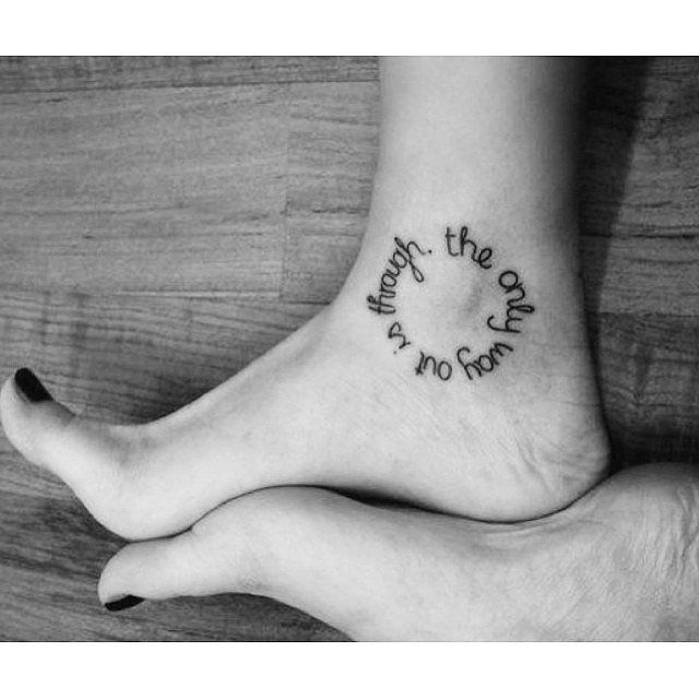 Great Inspirational Quote Tattoos