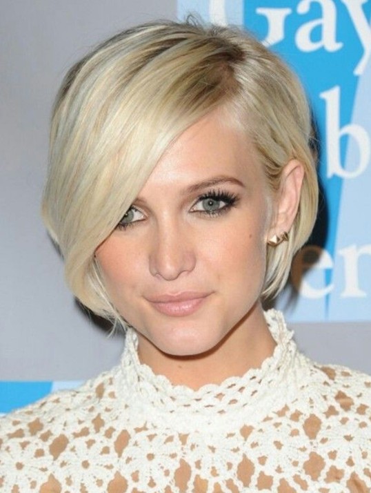 Short-Hairstyles-with-Bangs-2014-Celebrity-Haircut