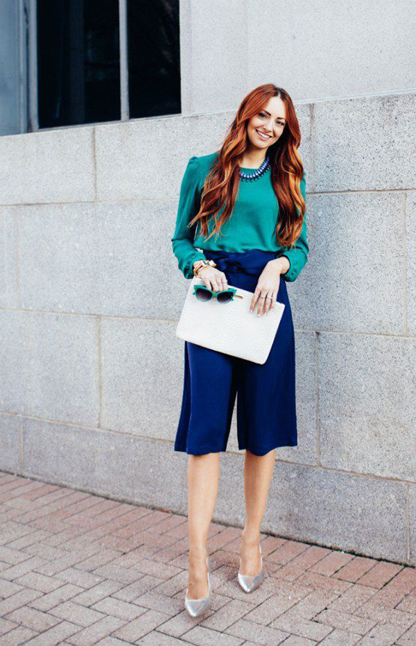 Cute culottes outfit