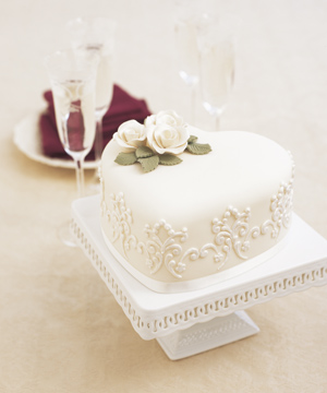 Gorgeous Small Wedding Cake