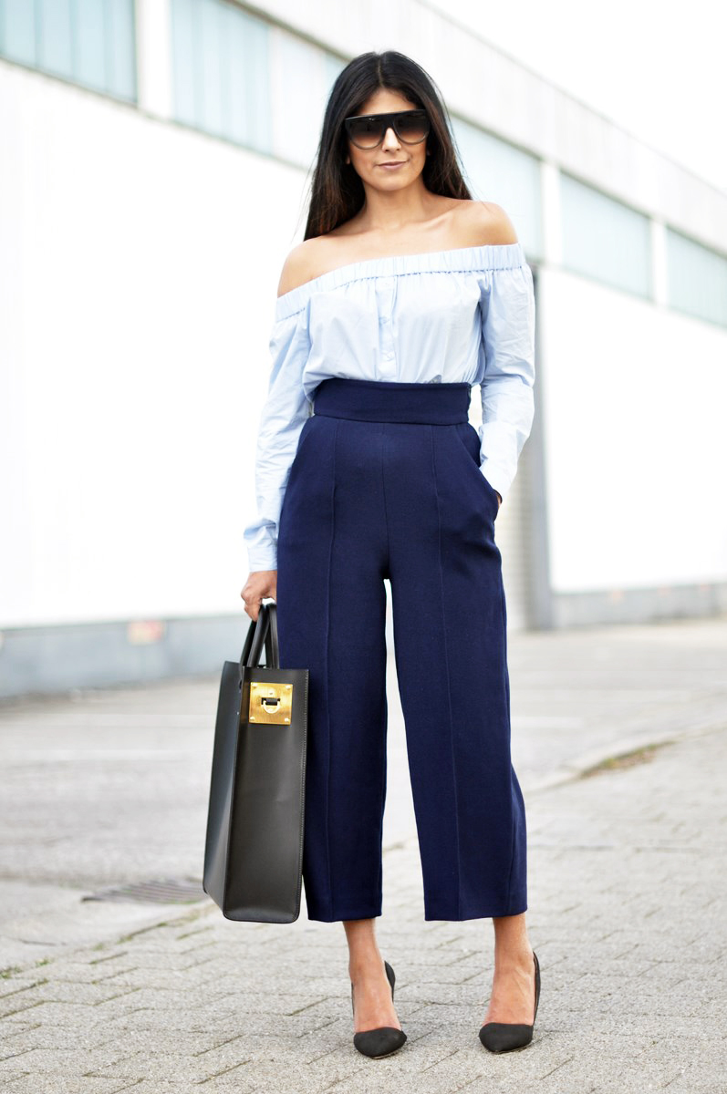Gorgeous culottes outfit