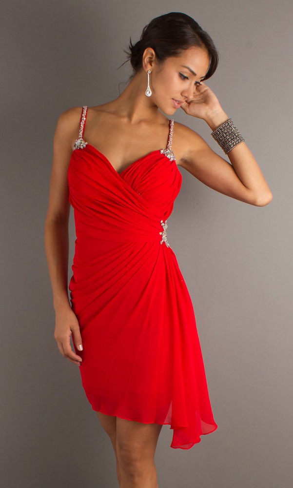 Short-Red-Cocktail-Dress