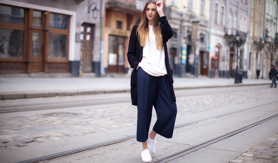 Stunning culottes outfit