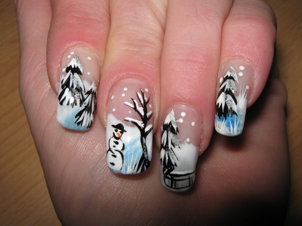 winter-nail-art-cute