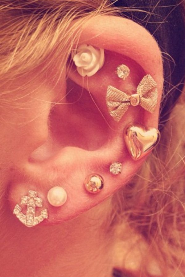 Gorgeous Ear Piercings
