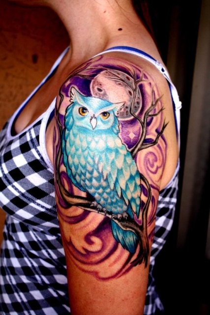 Owl-Tattoos