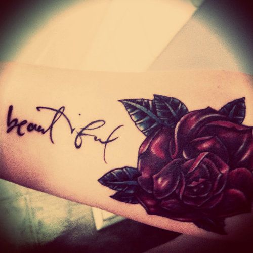 Red-Rose-Arm-Tattoo