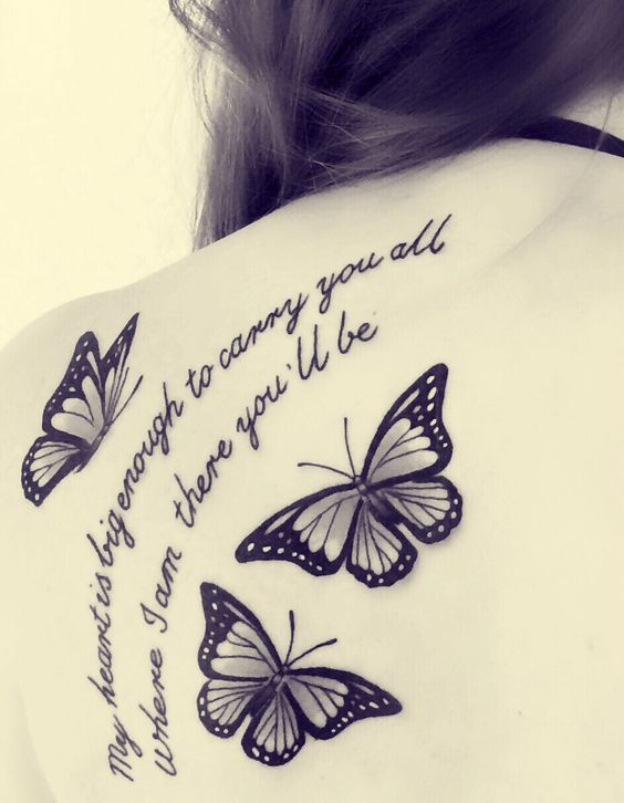 Awesome butterfly tattoos