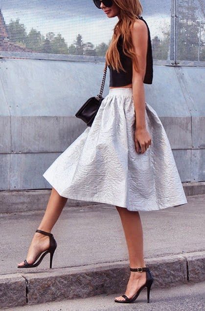 Black-Crop-Top-and-White-Skirt