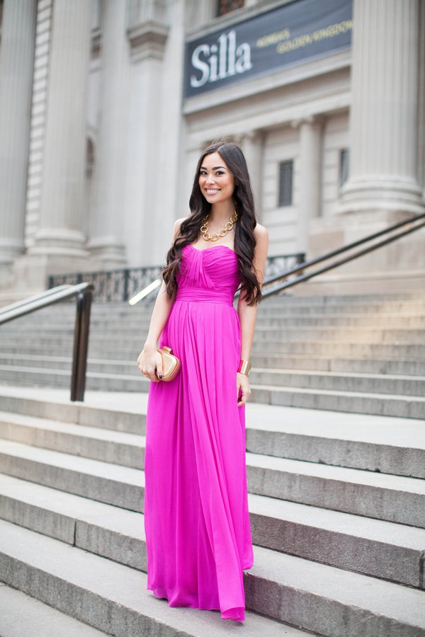 Bright-Pink-Maxi-Dress