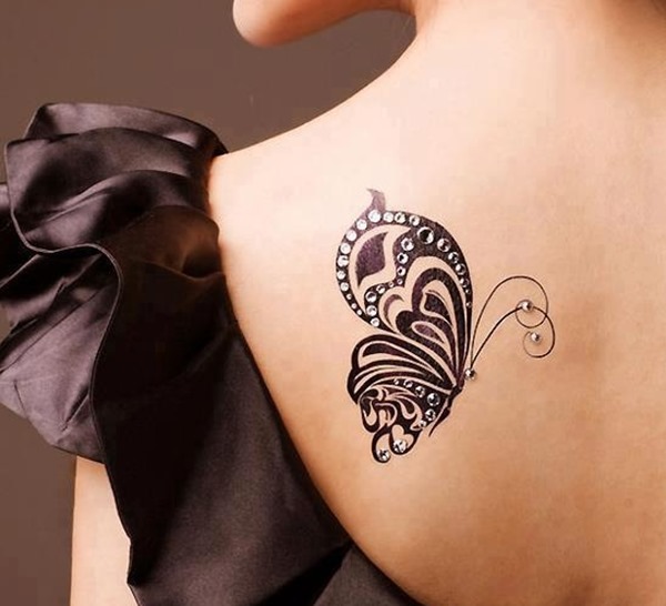 Classic butterfly tattoos