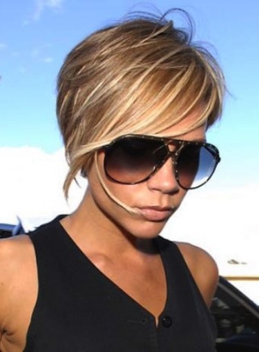 Classy Short Hair with Highlights