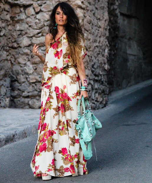 Floral-Print-Maxi-Dress