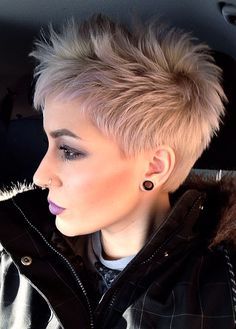 Funky Short Hairstyle