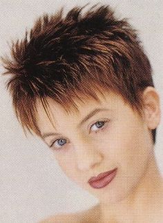 Lovely Spiky Haircuts for Women