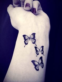 Lovely butterfly tattoos