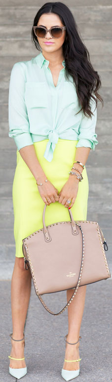 Mint Outfits for Summer