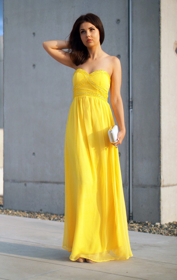 Yellow-Maxi-Dress