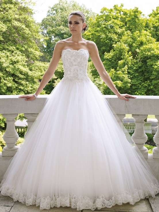 princess-wedding-dress-with-a-line