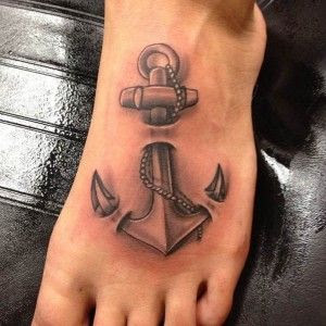 3d Anchor designs looking realistic on foot