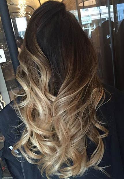 BLONDE BALAYAGE OMBRE