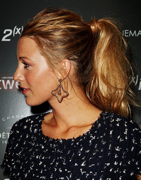 Blake-Lively-Long-Hairstyle-Ponytail-for-Teenage