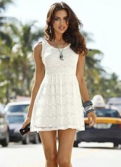 Chic White Outfits For Summer