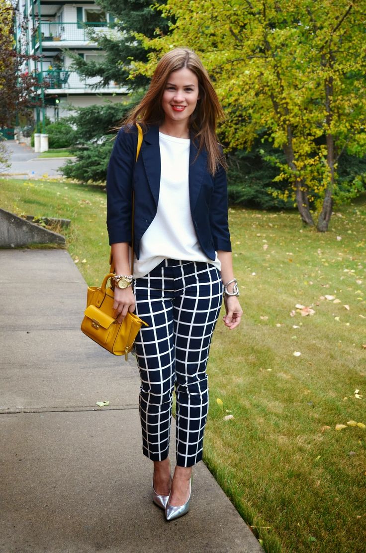 Classy Checkered Print Outfits