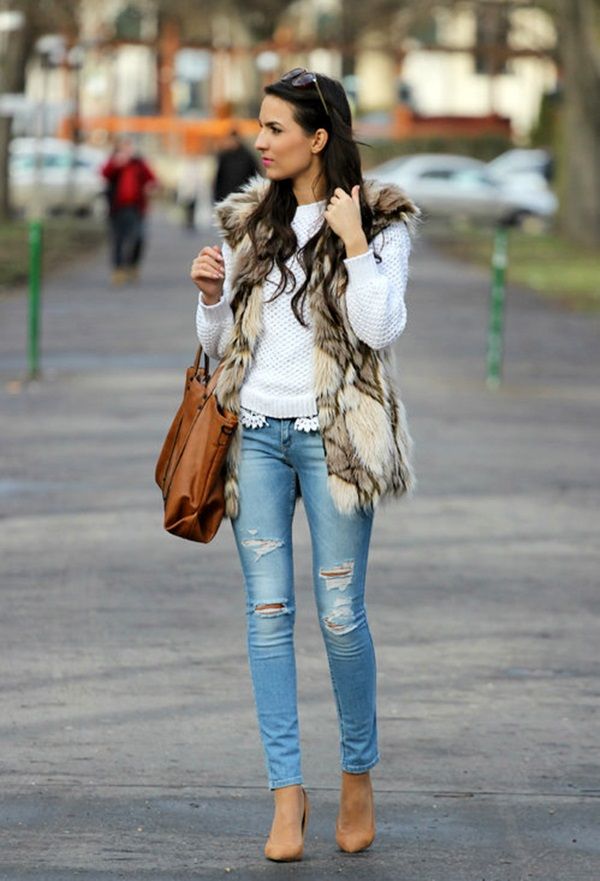Cool Ripped Jeans Outfits